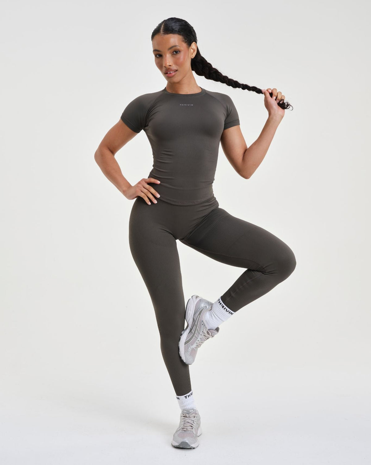 Elevate™ Compression T-Shirt | Olive Green