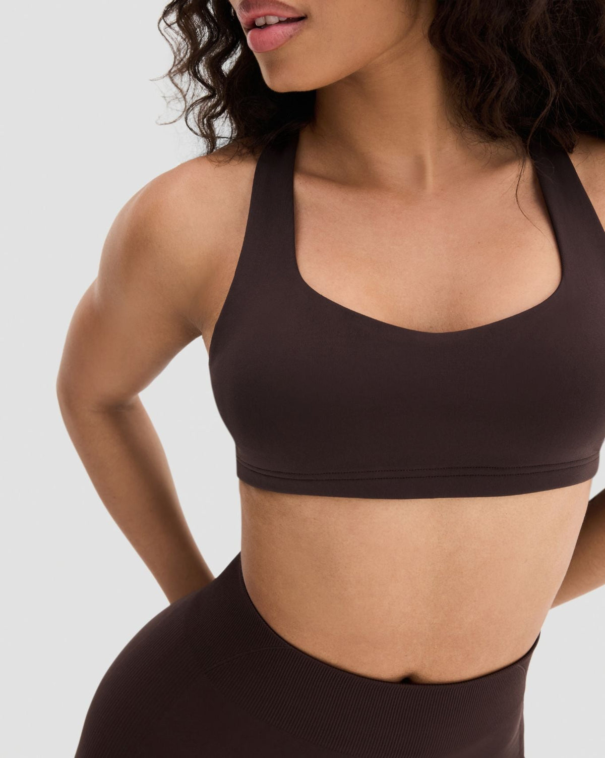 Elevate™ Sculpting Medium Impact Multiway Bra | Coffee