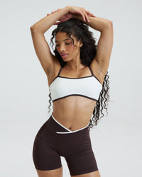 Elevate™ Outline Bandeau Bra | Cream