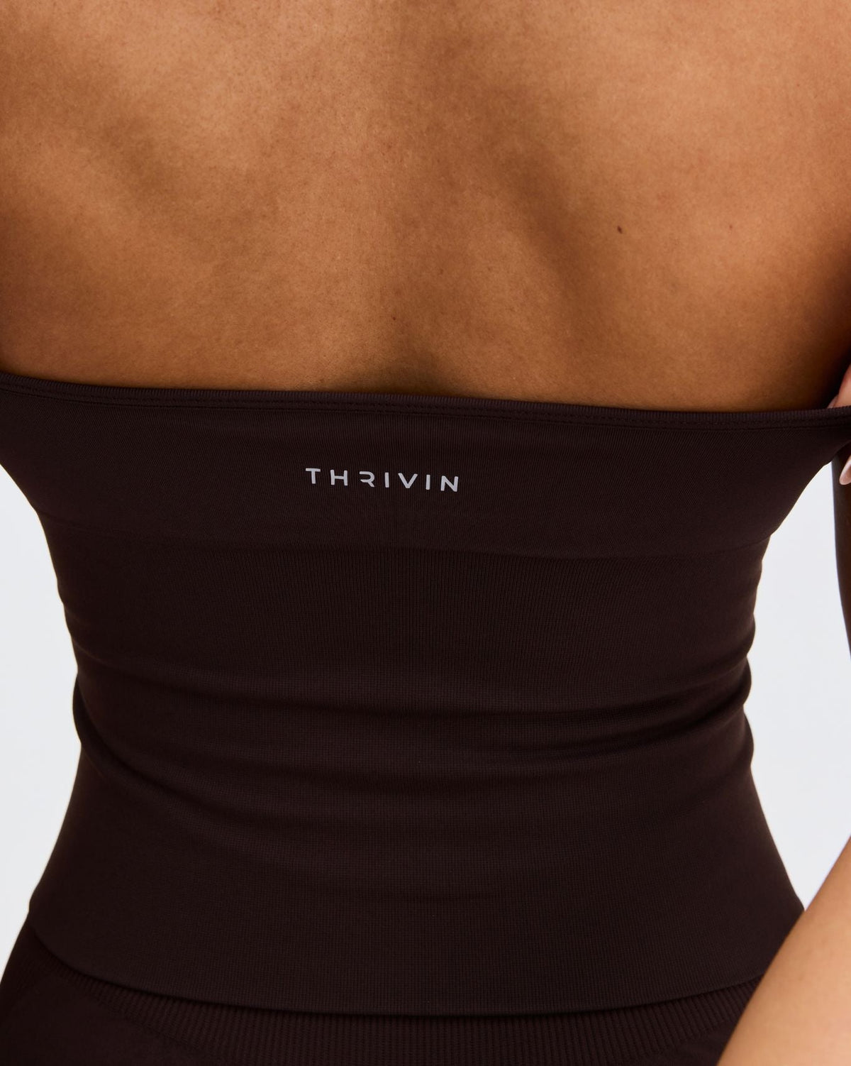 Elevate™ Sculpting Seamless Halterneck Top | Coffee