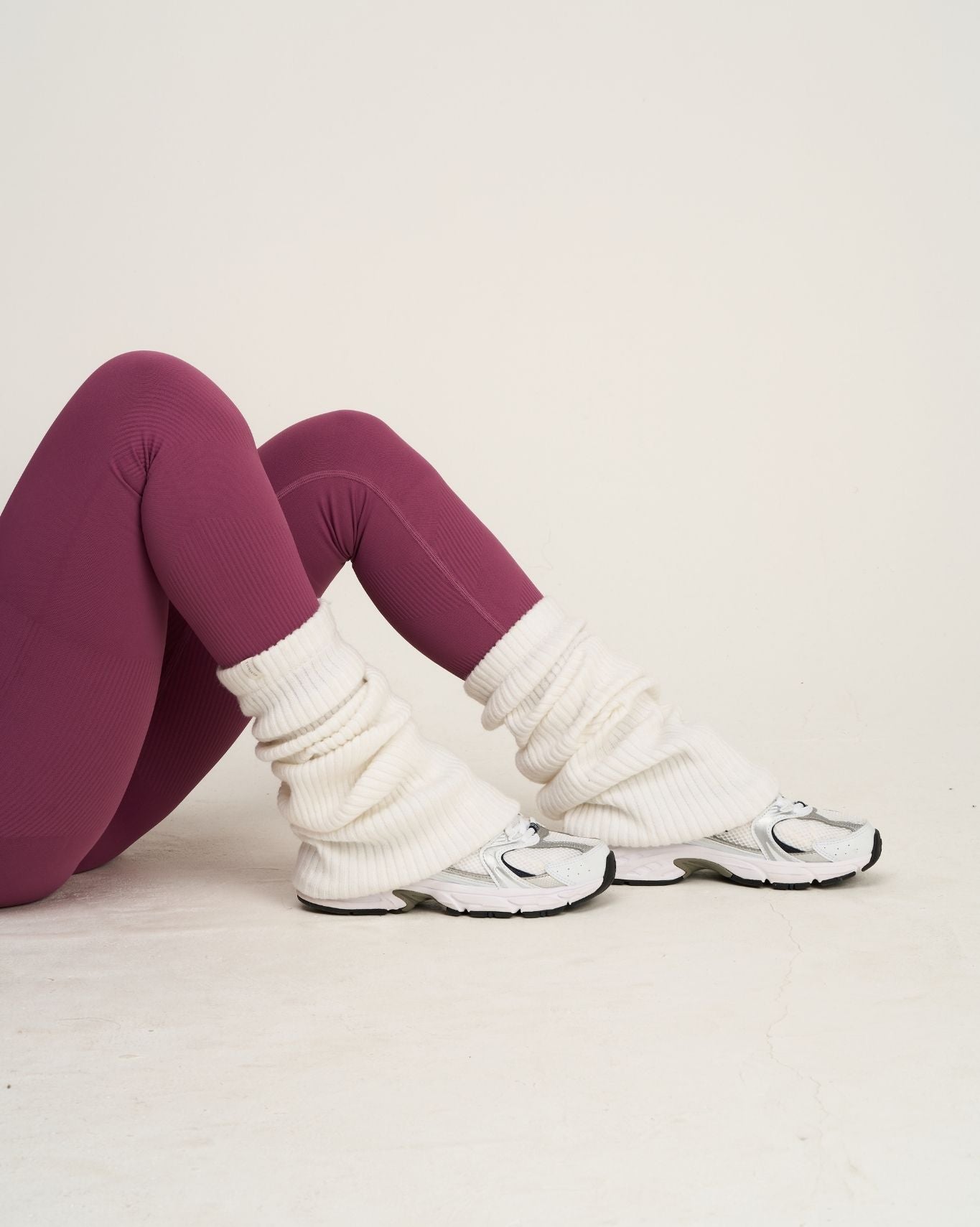 The Essential Collection Wool Blend Legwarmers | Cream