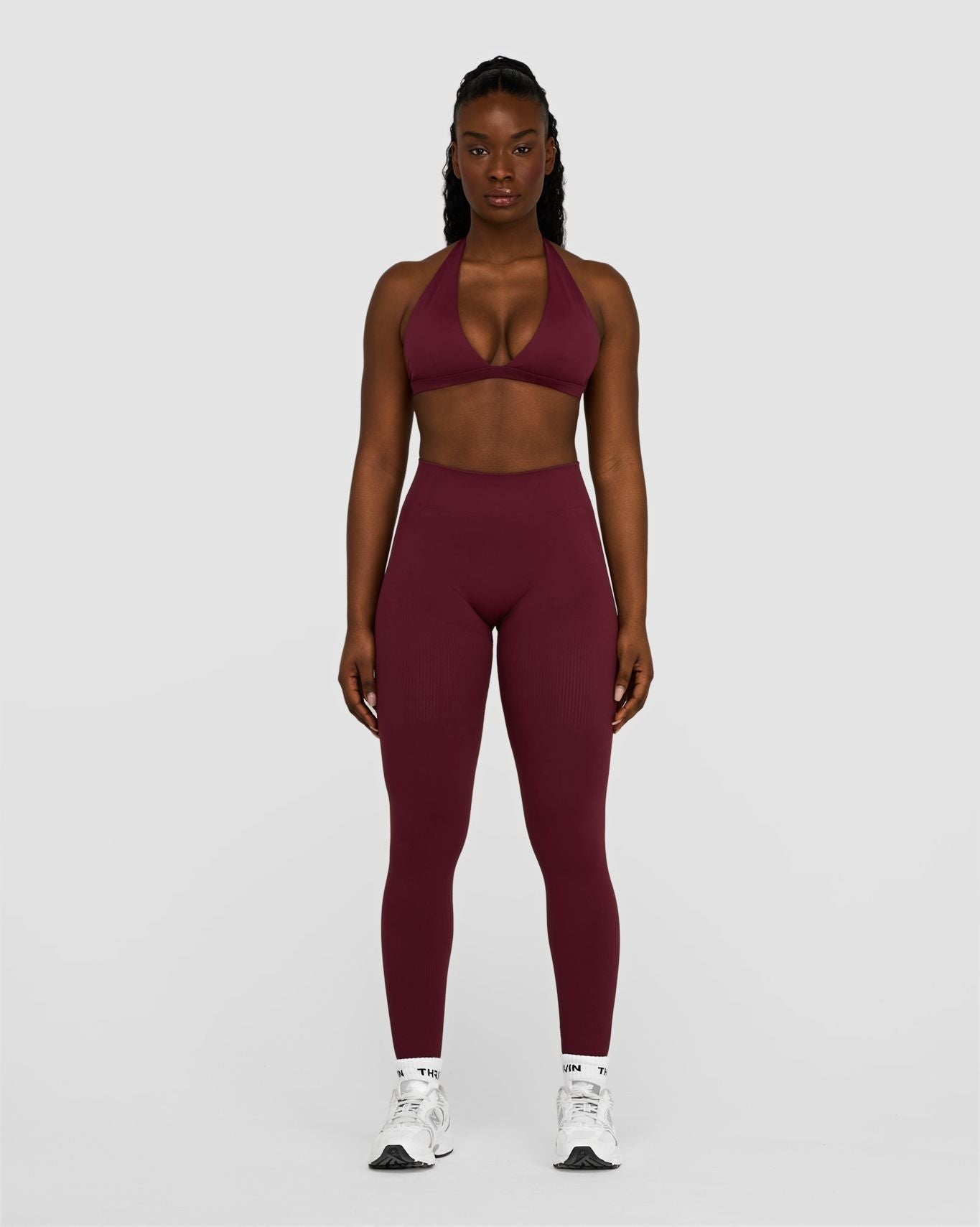 Elevate™ Sculpting Mid Waist Scrunch Leggings | Merlot