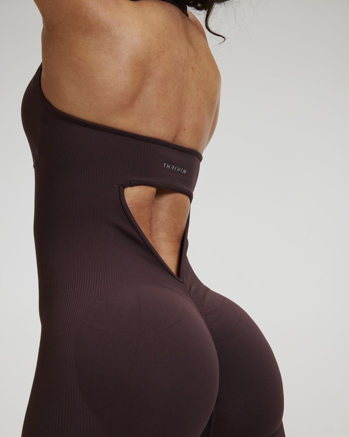 Elevate™ Sculpting Halterneck All In One | Coffee