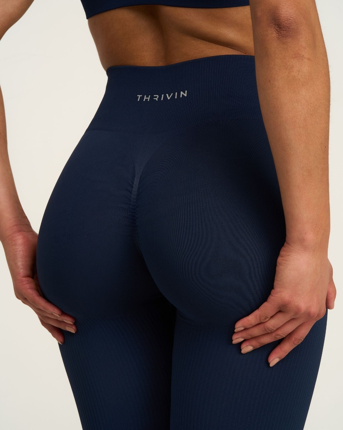 Elevate™ Sculpting High Waist Scrunch Leggings | Midnight Navy
