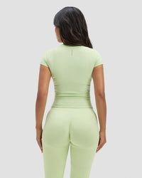 Elevate™ Compression T-Shirt | Pistachio Green