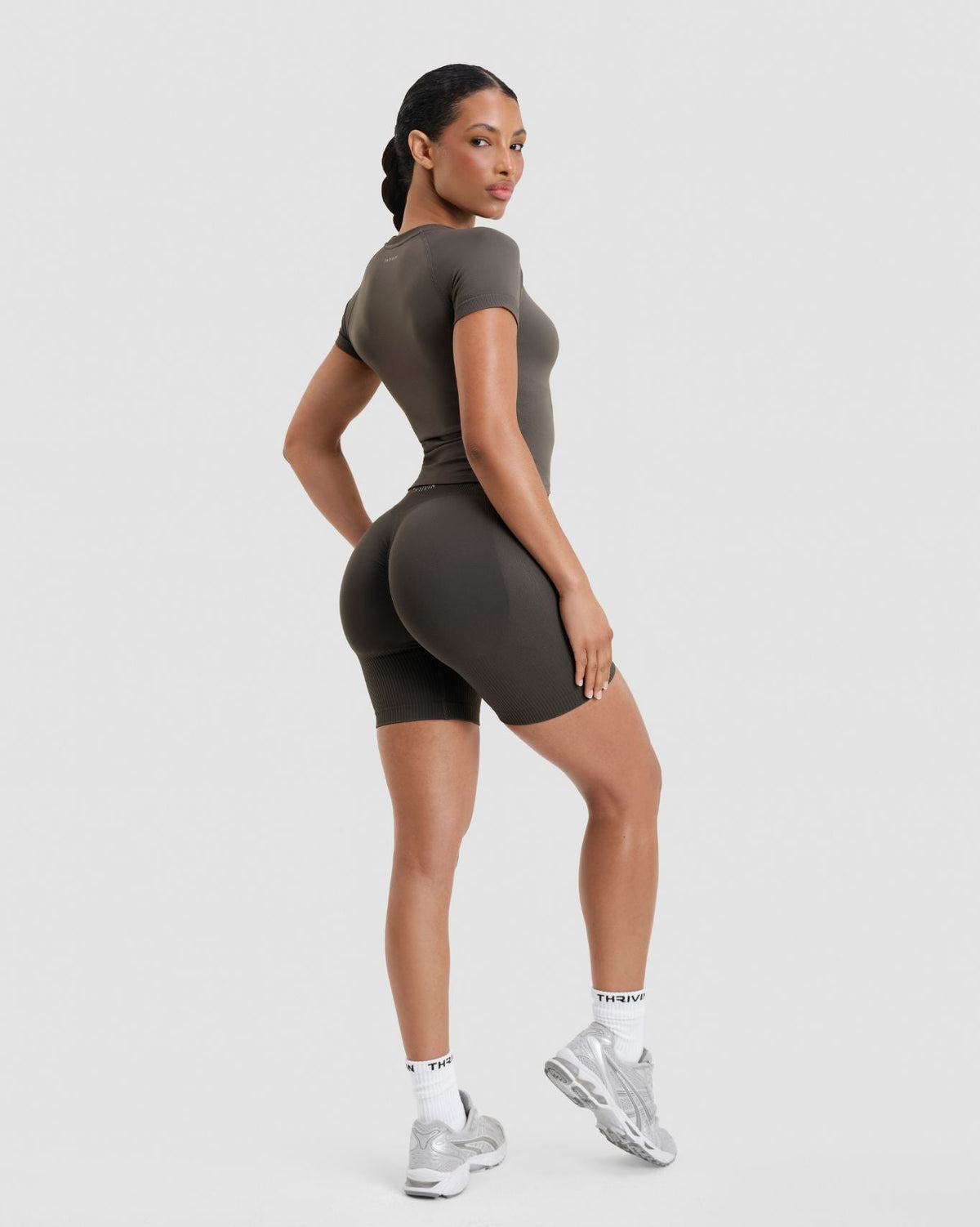 Elevate™ Compression Baby T-Shirt | Olive Green