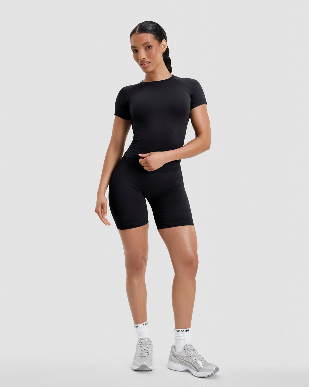 Elevate™ Compression Baby T-Shirt | Night Black