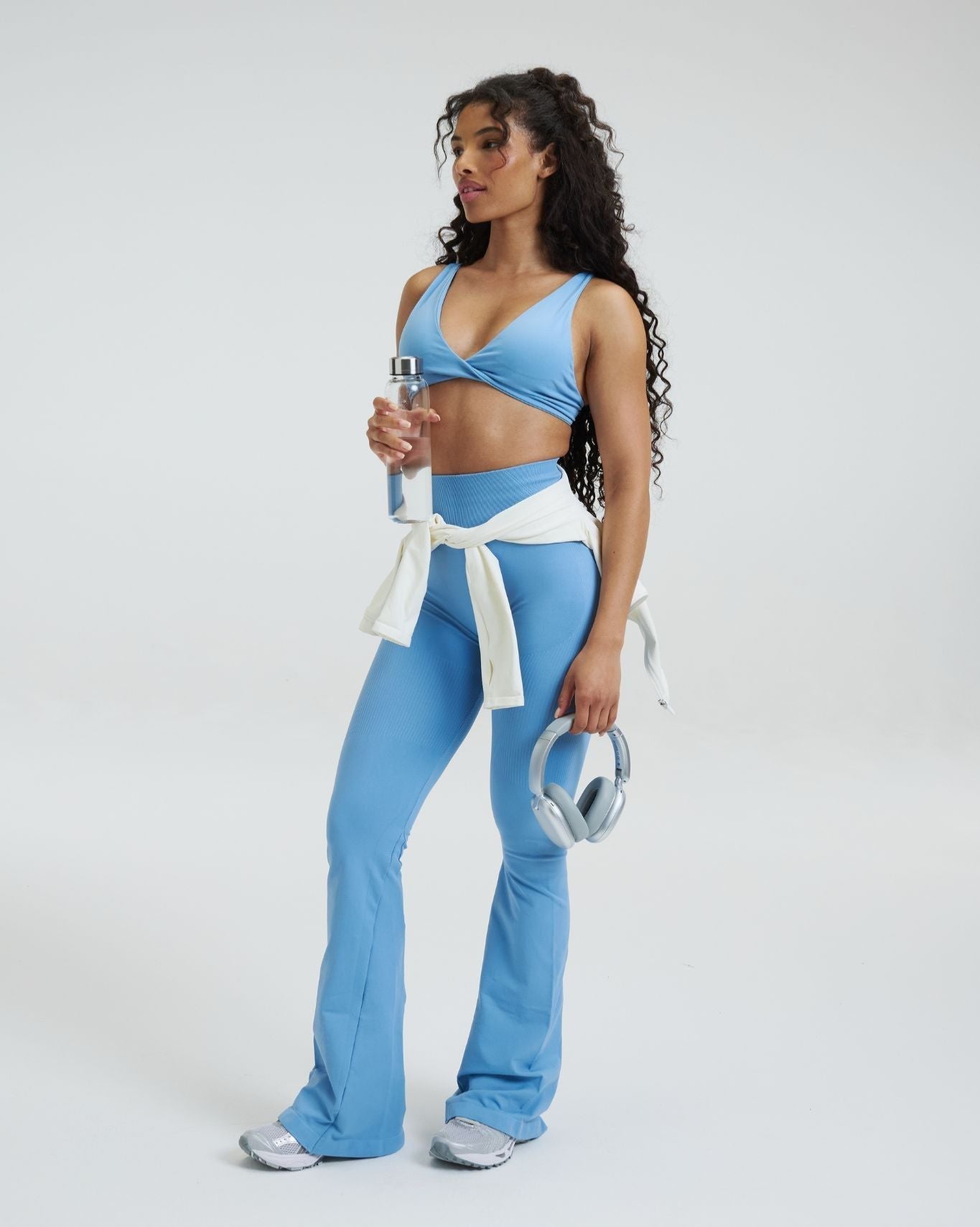 Elevate™ Sculpting High Waist Flare Leggings | Endless Sky