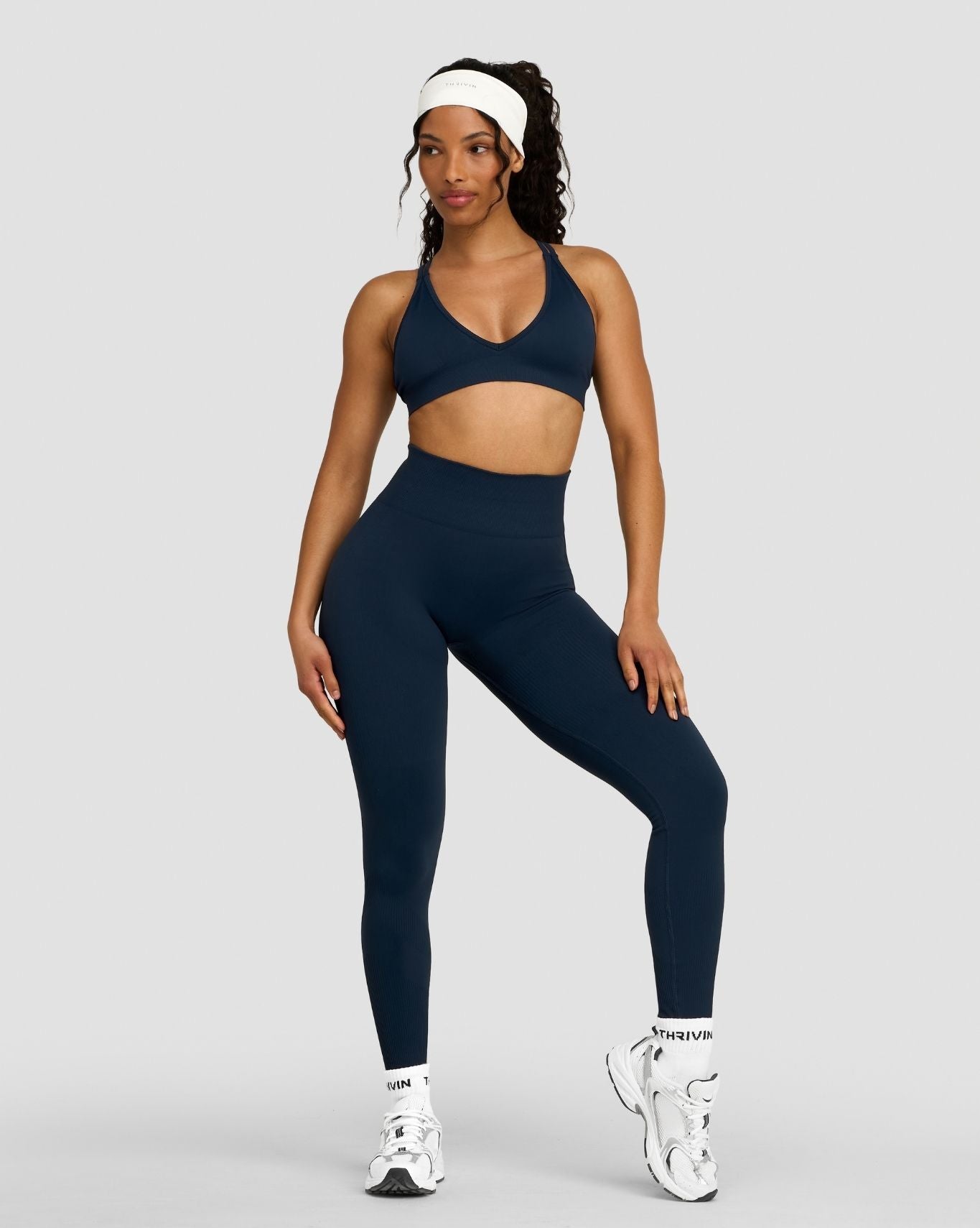Elevate™ Sculpting High Waist Scrunch Leggings | Midnight Navy