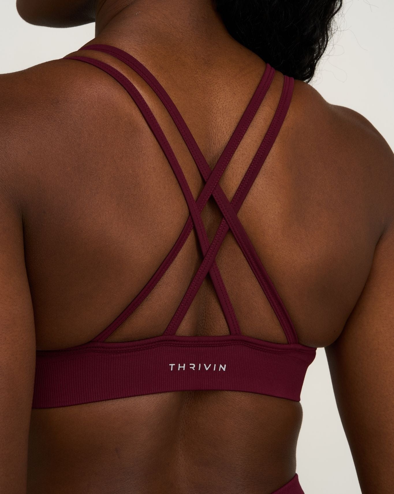 Elevate™ Sculpting Seamless High Apex Bra | Merlot