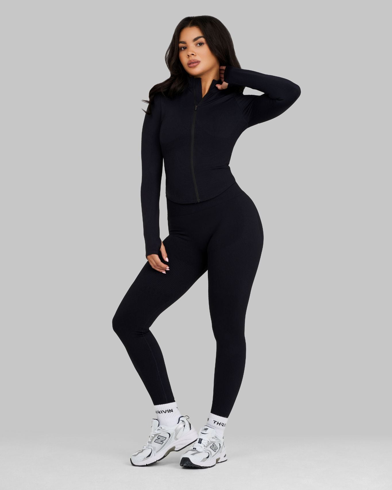 Elevate™ Sculpting Seamless Jacket | Night Black