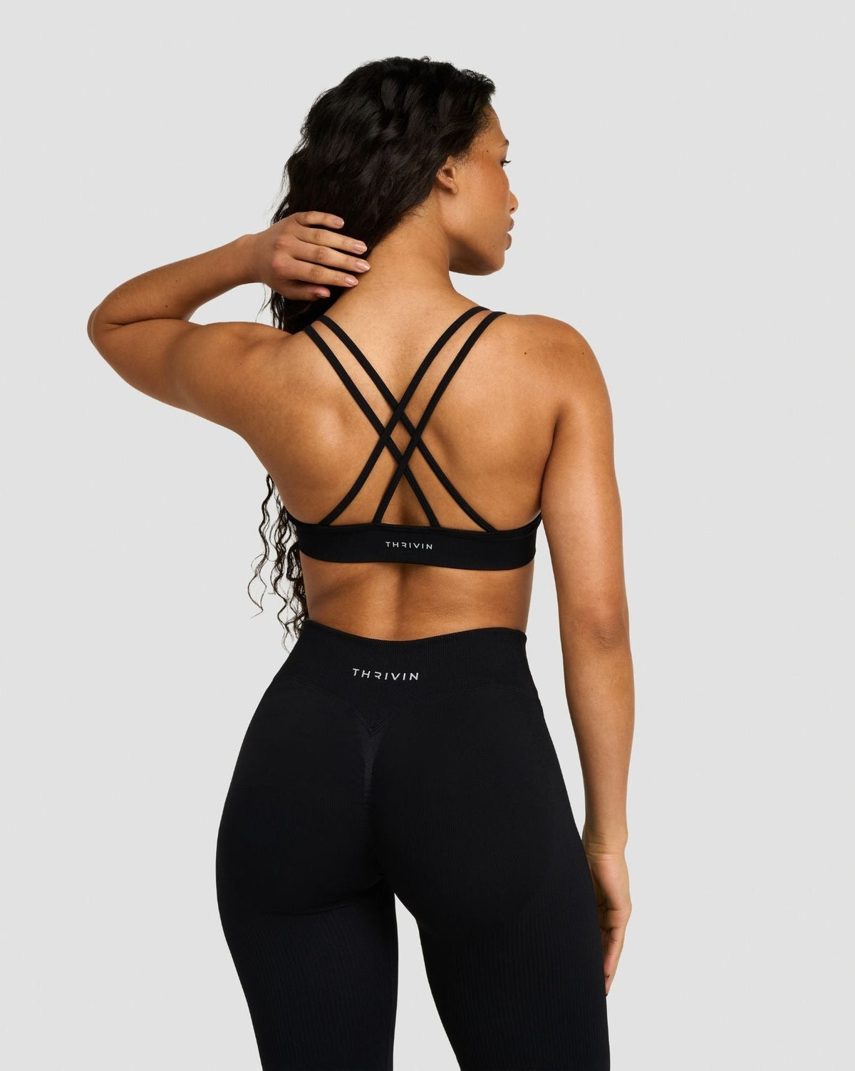 Elevate™ Sculpting Seamless High Apex Bra | Night Black