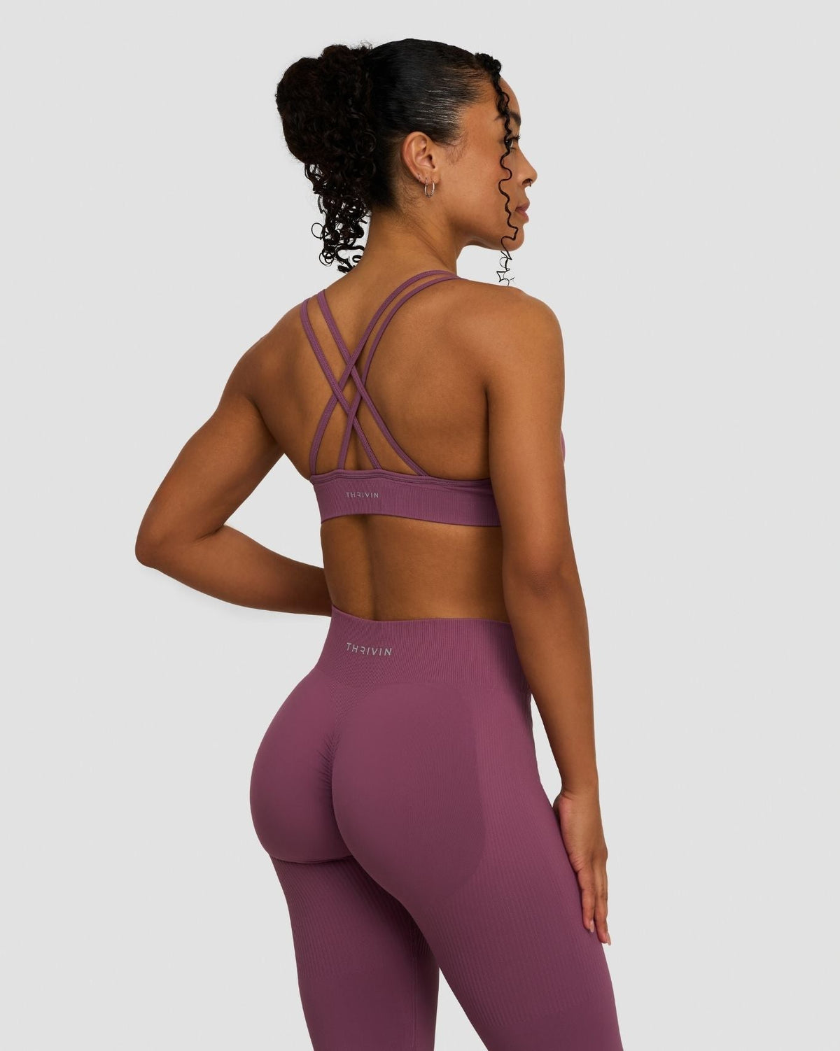 Elevate™ Sculpting Seamless High Apex Bra | Orchid Mauve