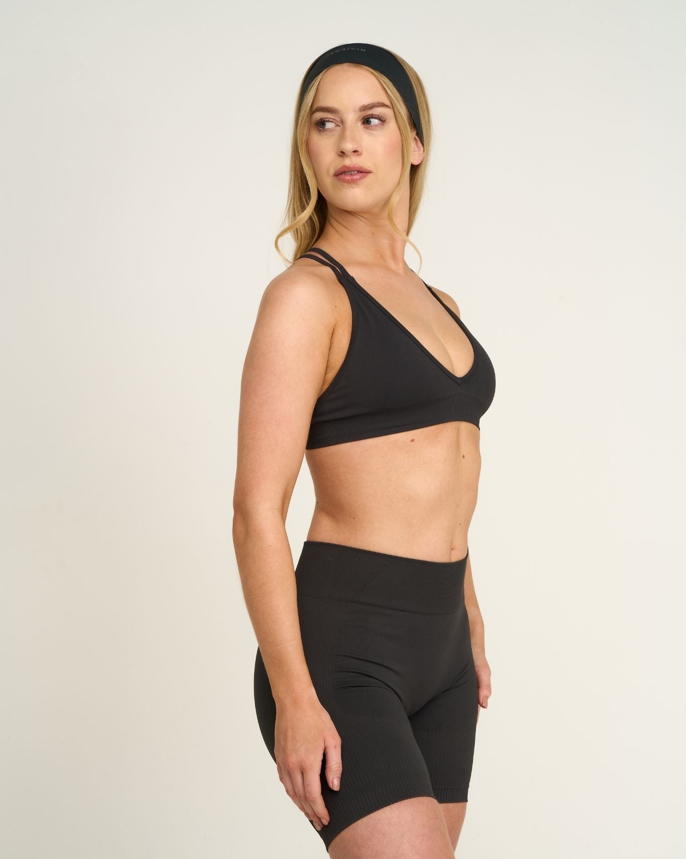 Elevate™ Sculpting Seamless High Apex Bra | Charcoal Grey