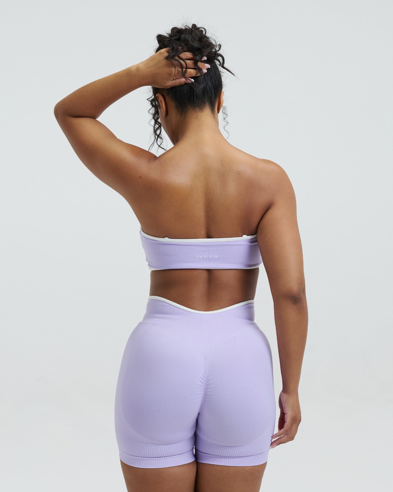 Elevate™ Outline Bandeau Bra | Lilac