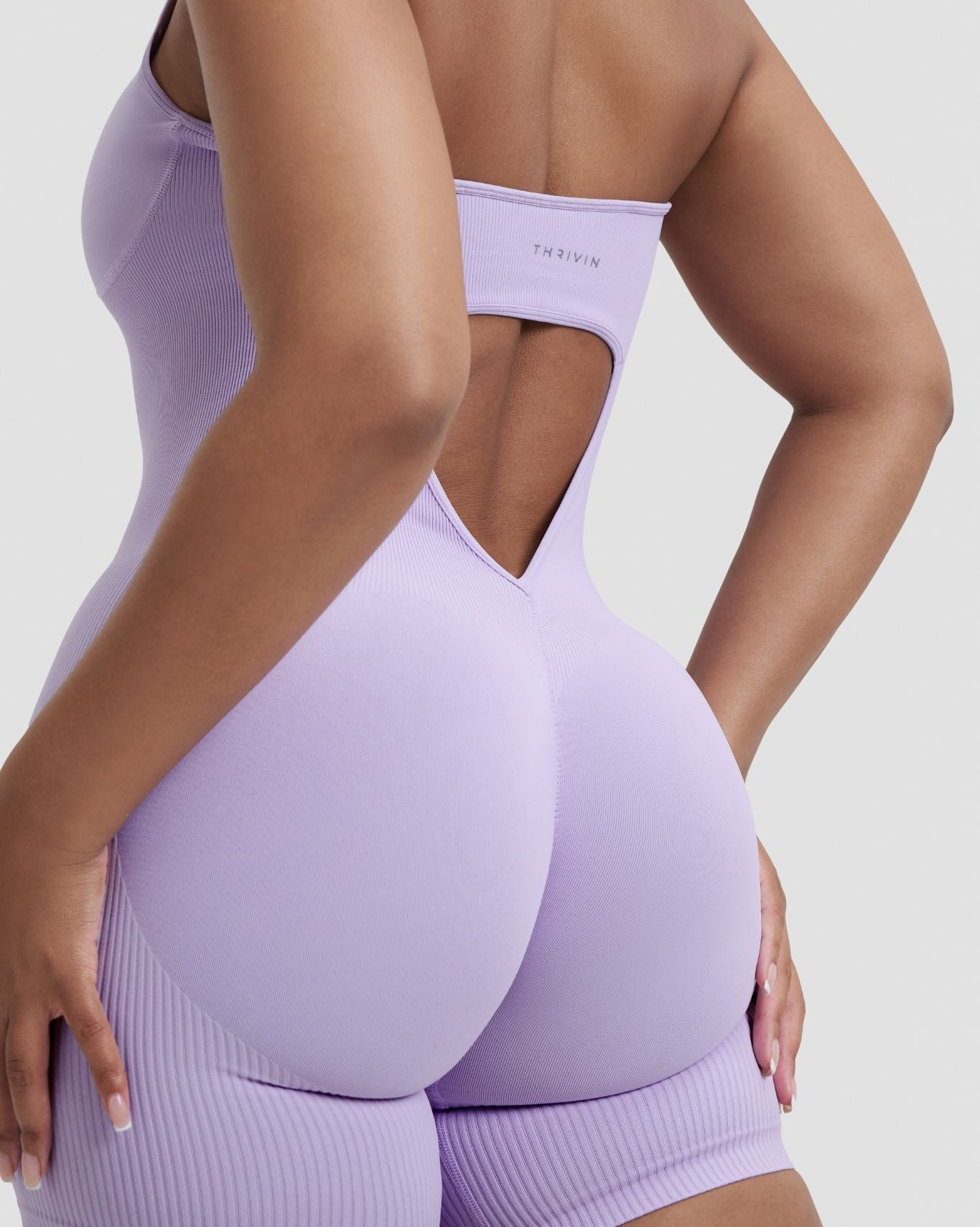 Elevate™ Sculpting Halterneck All In One | Lilac