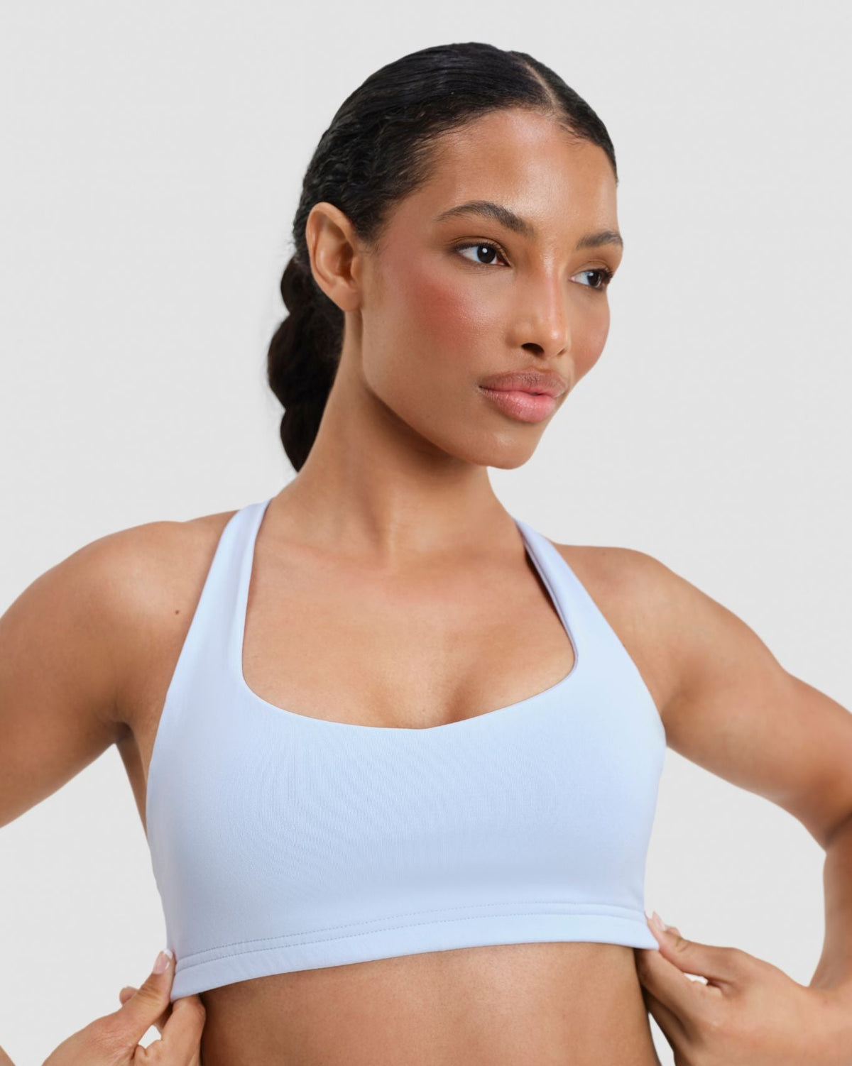 Elevate™ Sculpting Medium Impact Multiway Bra | Ice Blue