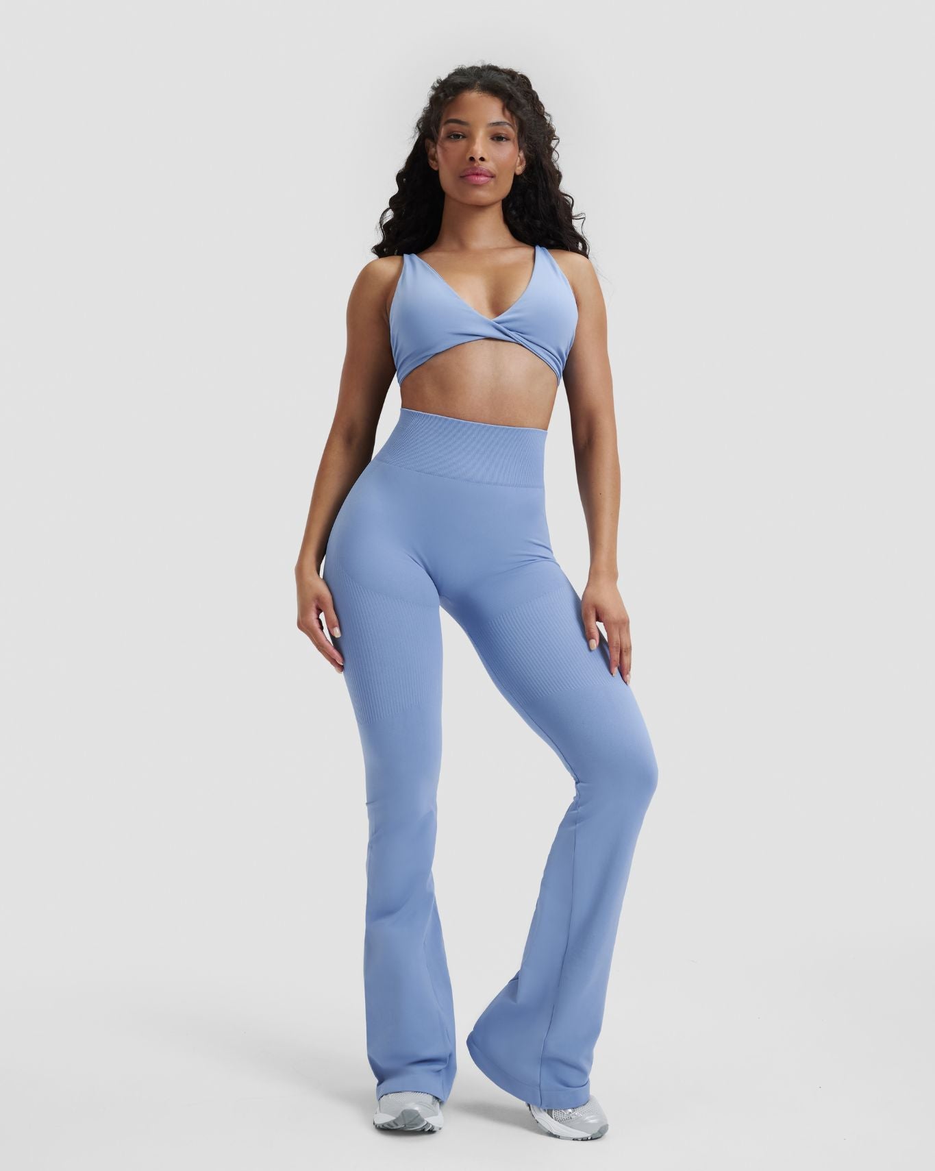 Elevate™ Sculpting High Waist Flare Leggings | Endless Sky