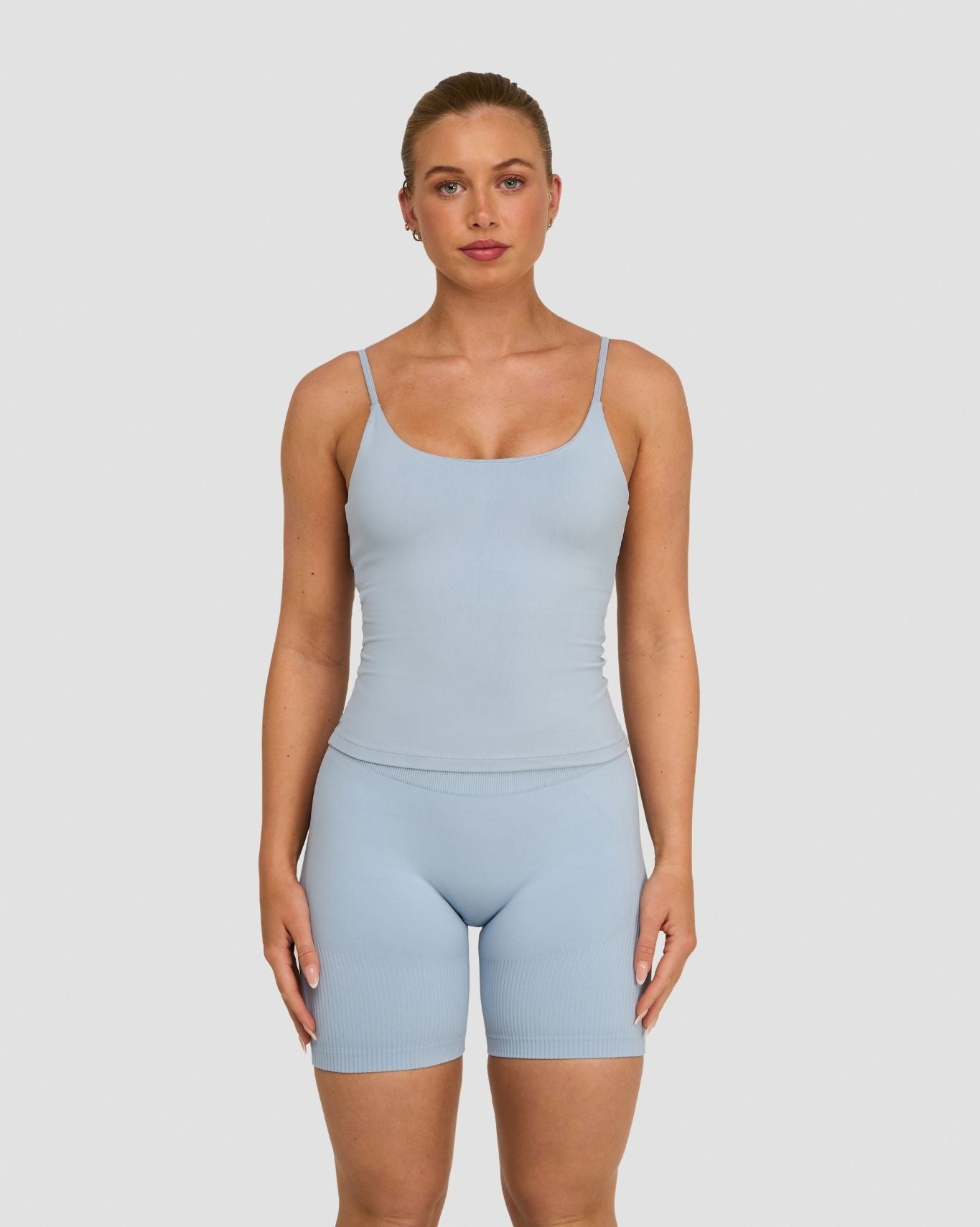 Elevate™ Sculpting Seamless Scoop Neck Cami | Blue Haze