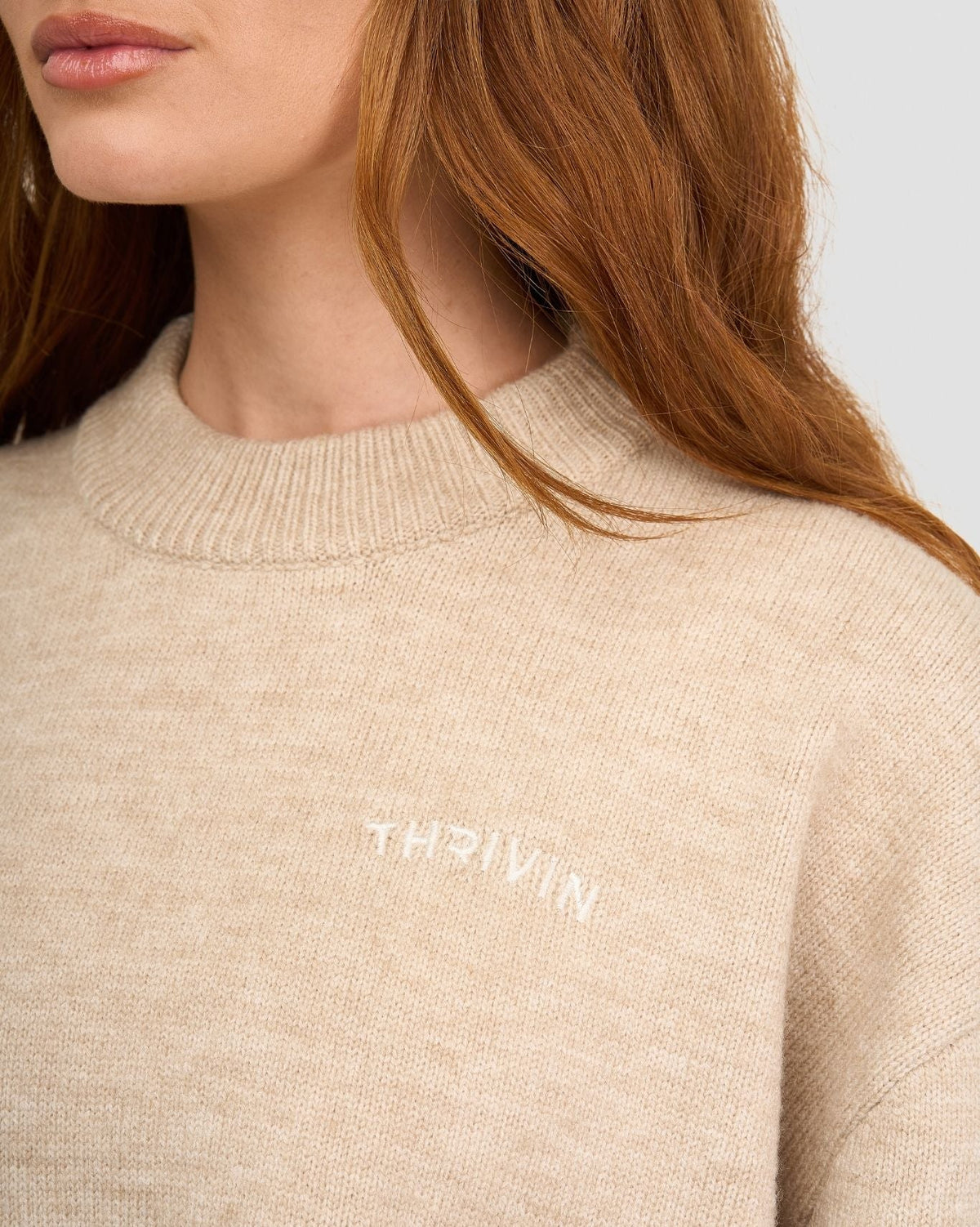 Essential Knitted Sweater | Oat