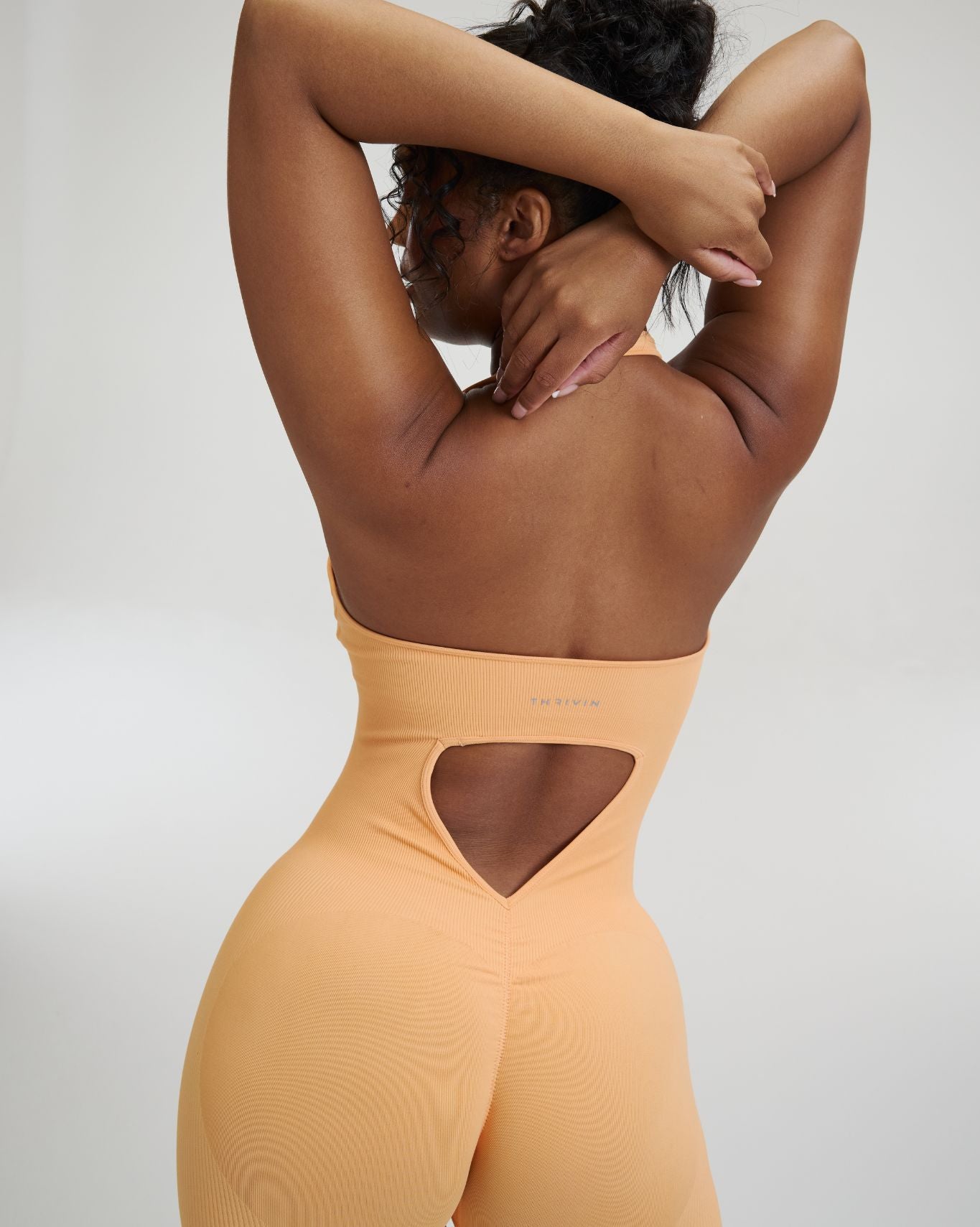 Elevate™ Sculpting Halterneck All In One | Melon