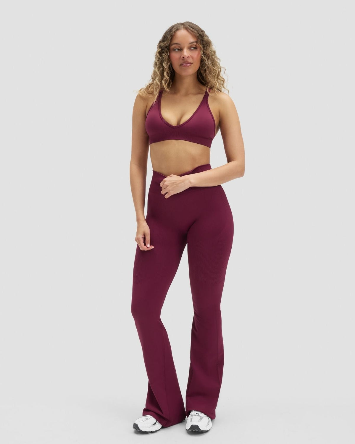 Elevate™ Sculpting Seamless High Apex Bra | Cherry Berry