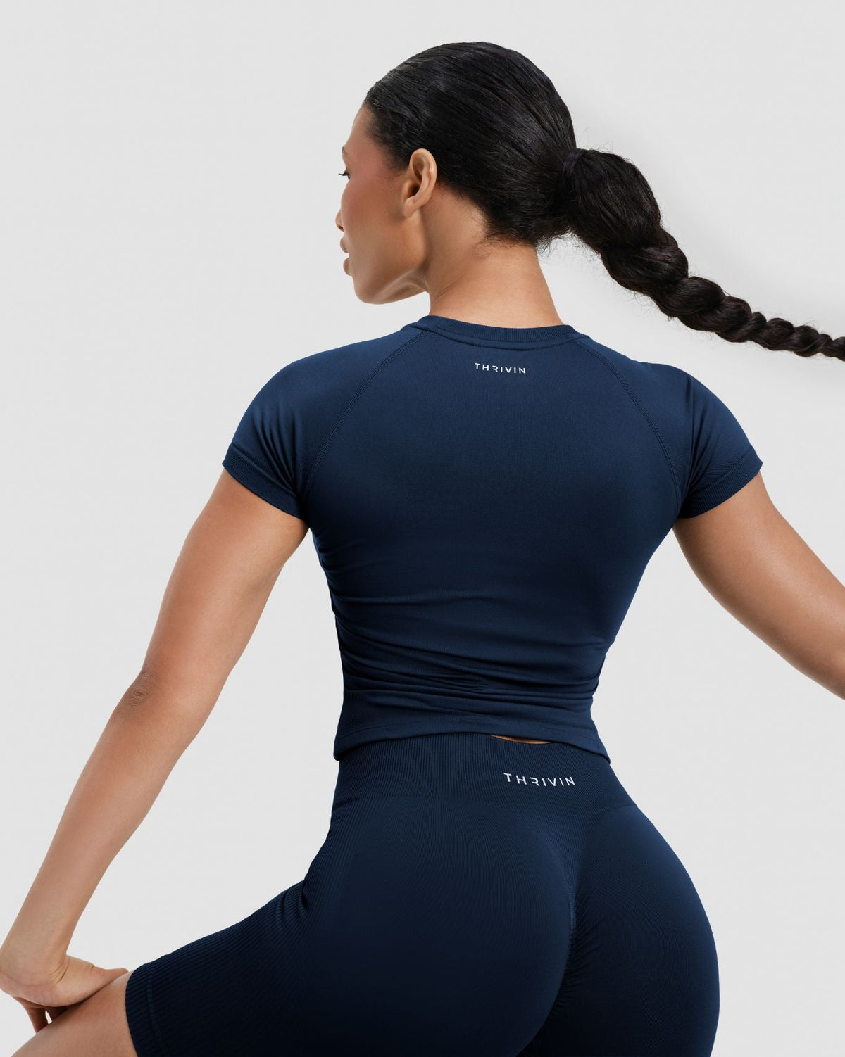 Elevate™ Compression Baby T-Shirt | Midnight Navy