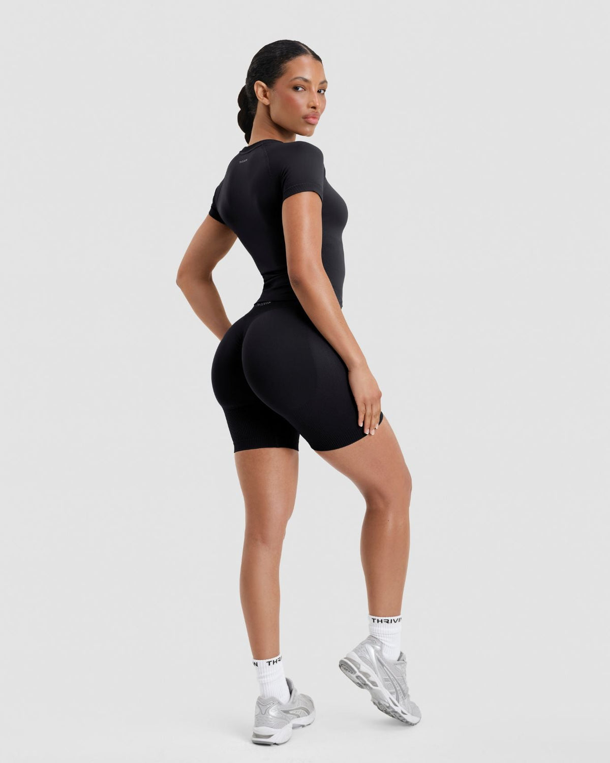 Elevate™ Compression Baby T-Shirt | Night Black