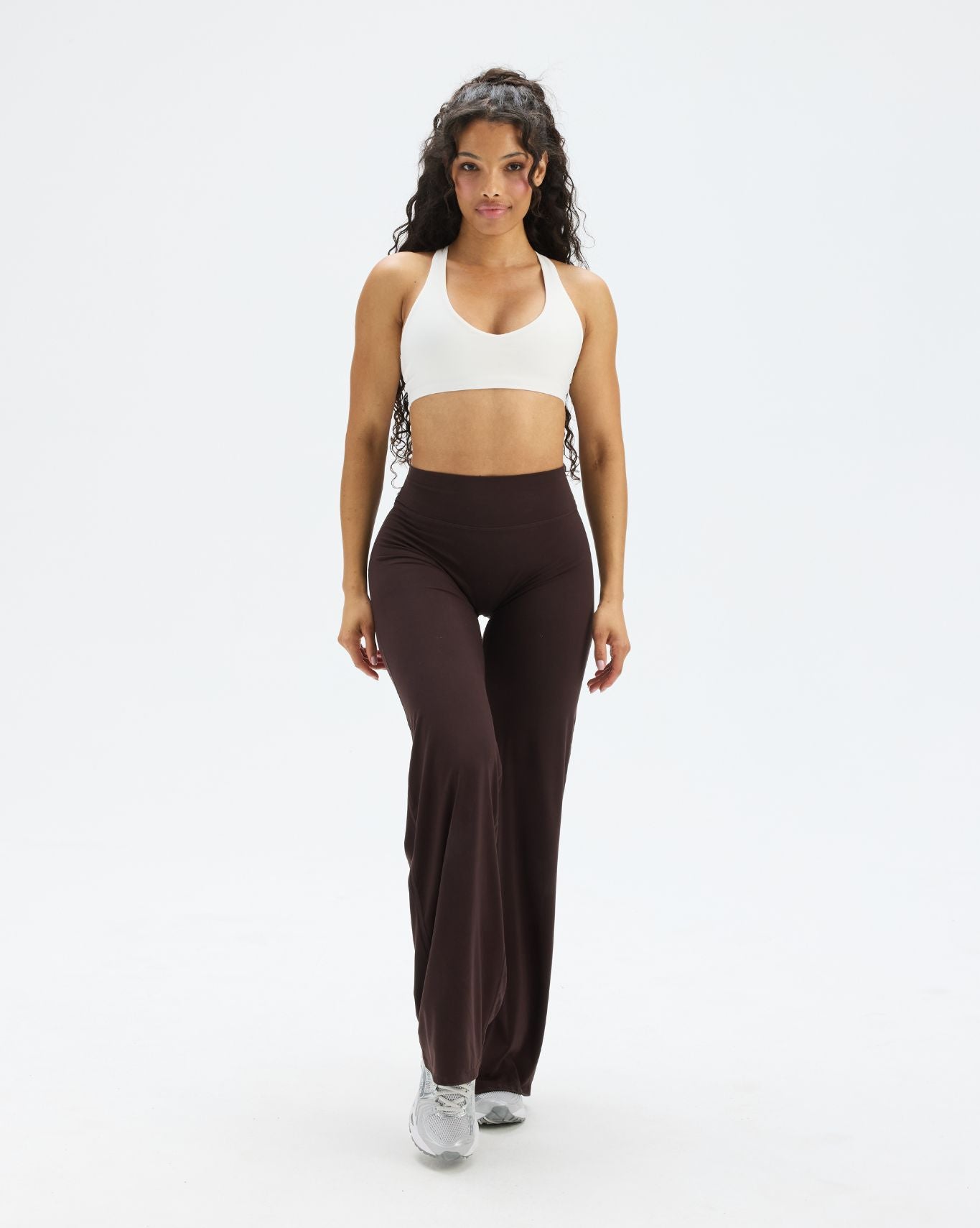 Essence Racer Back Sports Bra | Cream