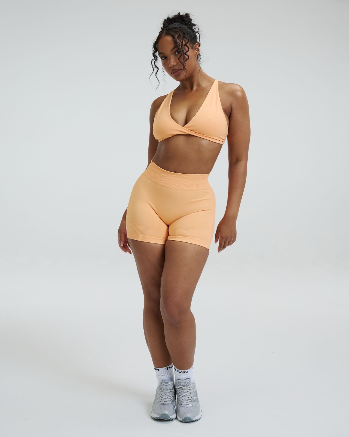 Elevate™ Sculpting Seamless Twisted Bra | Melon