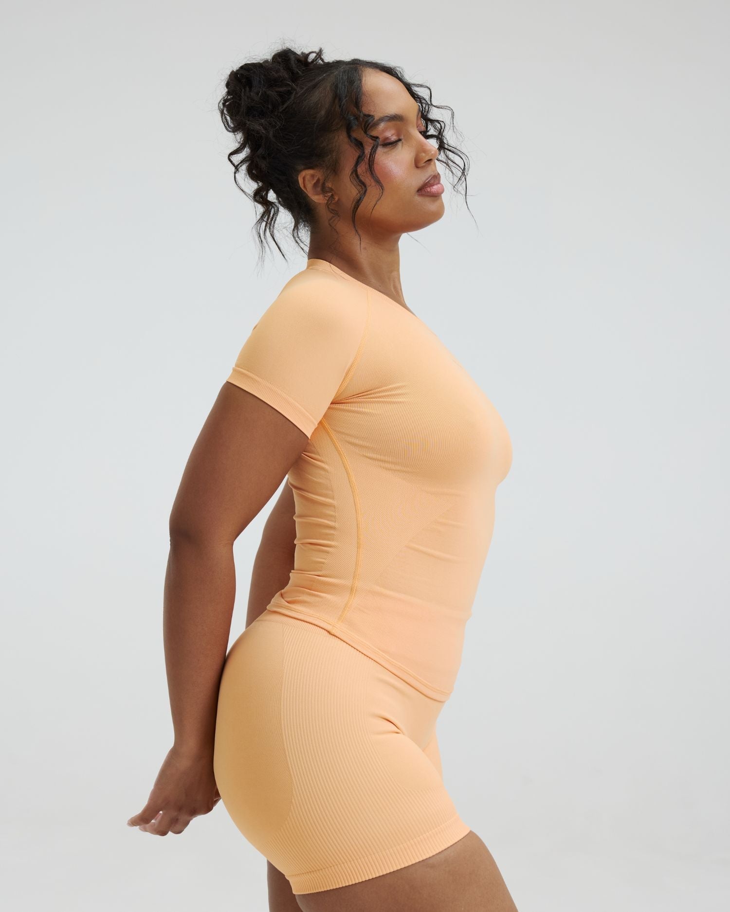 Elevate™ Compression T-Shirt | Melon