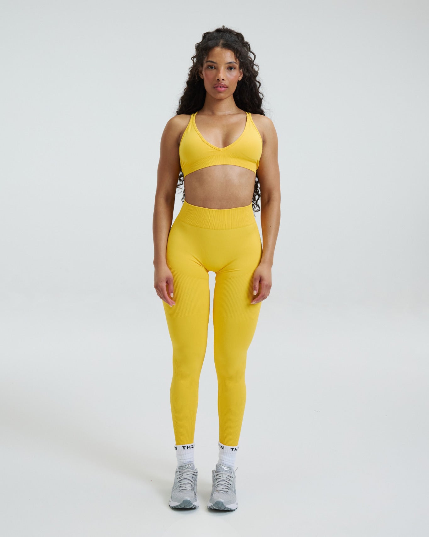 Elevate™ Sculpting Mid Waist Scrunch Leggings | Banana