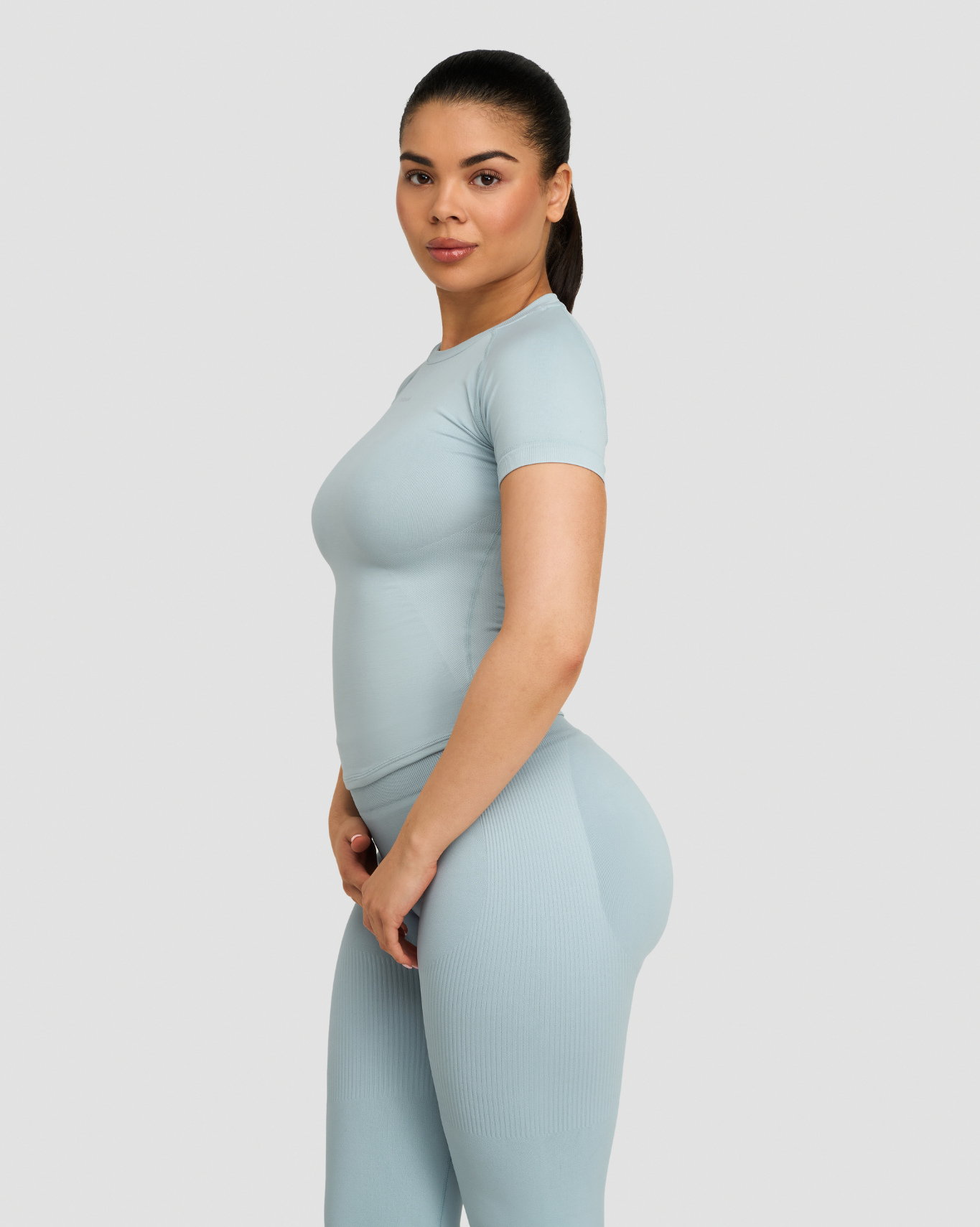 Elevate™ Compression T-shirt | Blue Haze