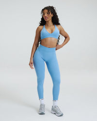 Elevate™ Sculpting Mid Waist Scrunch Leggings | Endless Sky