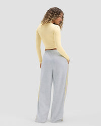 Essential Jersey Stripe Joggers | Marl