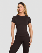 Elevate™ Compression T-Shirt | Coffee