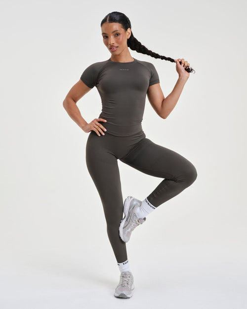 Elevate™ Compression T-Shirt | Olive Green