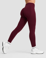 Elevate™ Sculpting Mid Waist Scrunch Leggings | Merlot