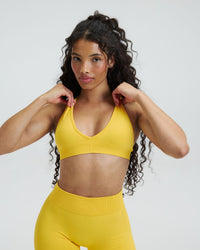 Elevate™ Sculpting Seamless High Apex Bra | Banana
