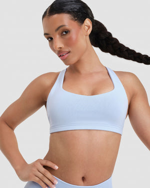 Elevate™ Sculpting Medium Impact Multiway Bra | Ice Blue