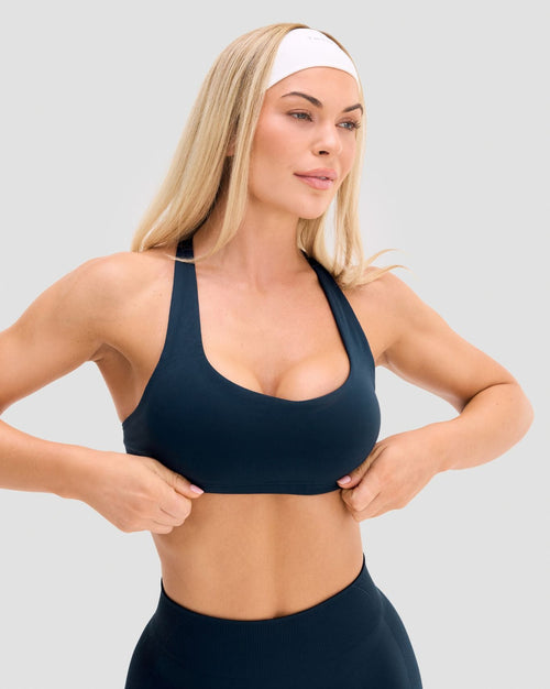 Elevate™ Sculpting Medium Impact Multiway Bra | Midnight Navy
