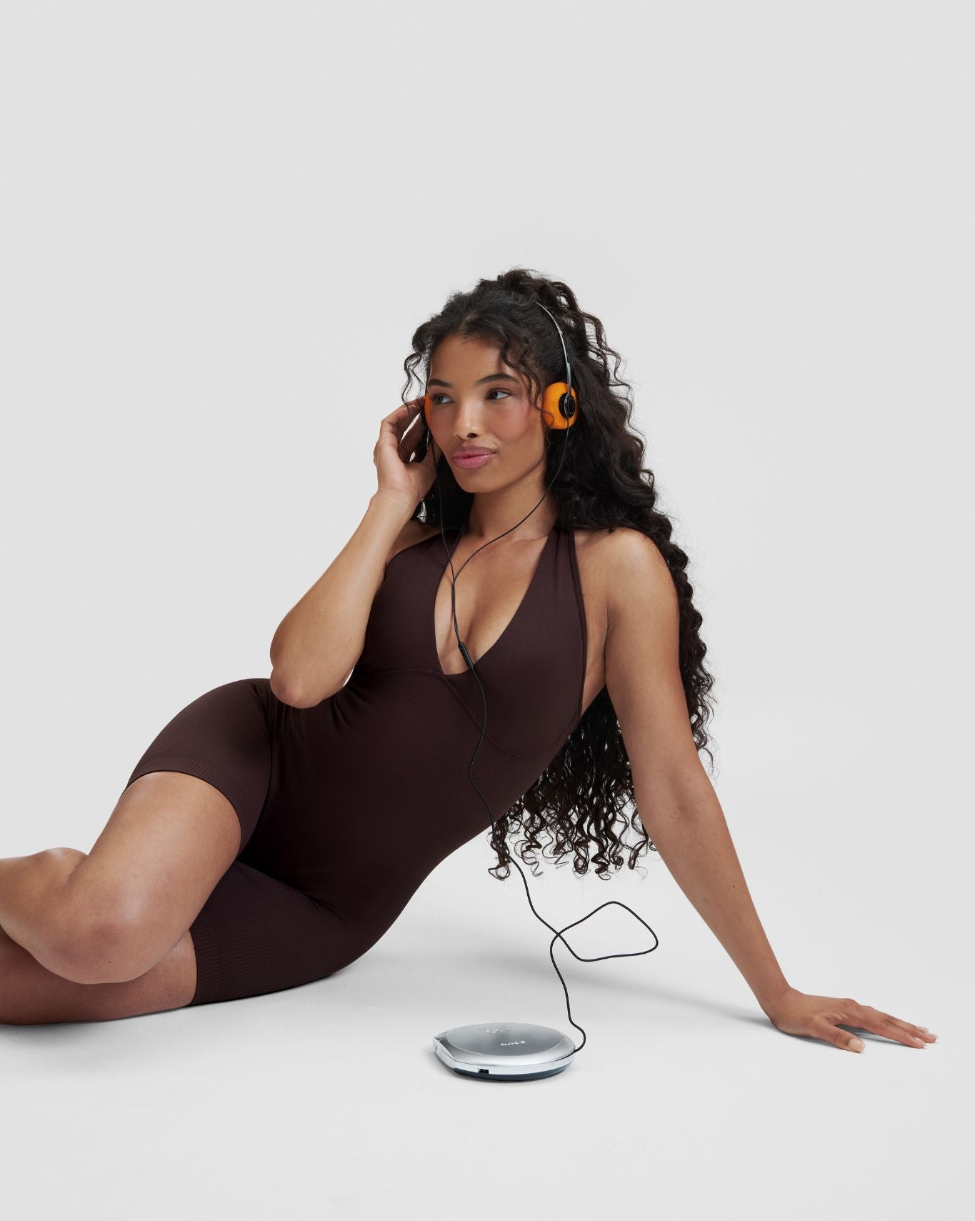 Elevate™ Sculpting Halterneck All In One | Coffee