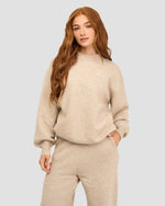 Essential Knitted Sweater | Oat