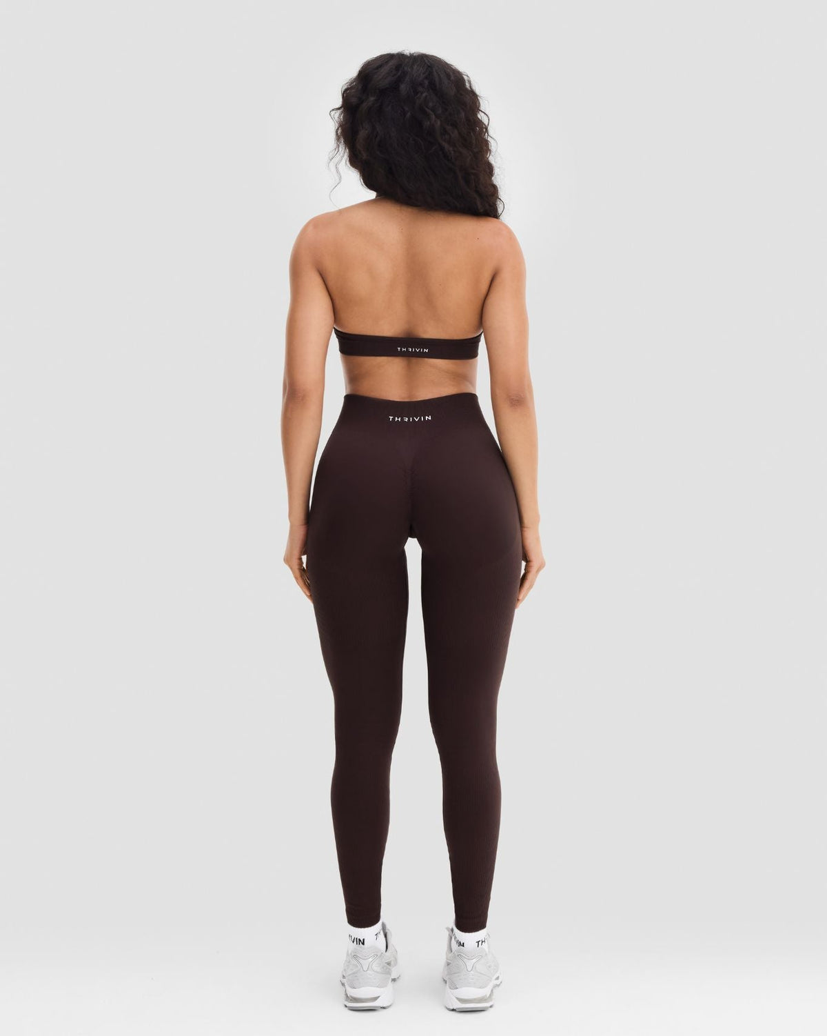 Elevate™ Sculpting Seamless Adjustable Halter Bra | Coffee