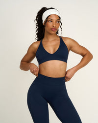 Elevate™ Sculpting Seamless High Apex Bra | Midnight Navy