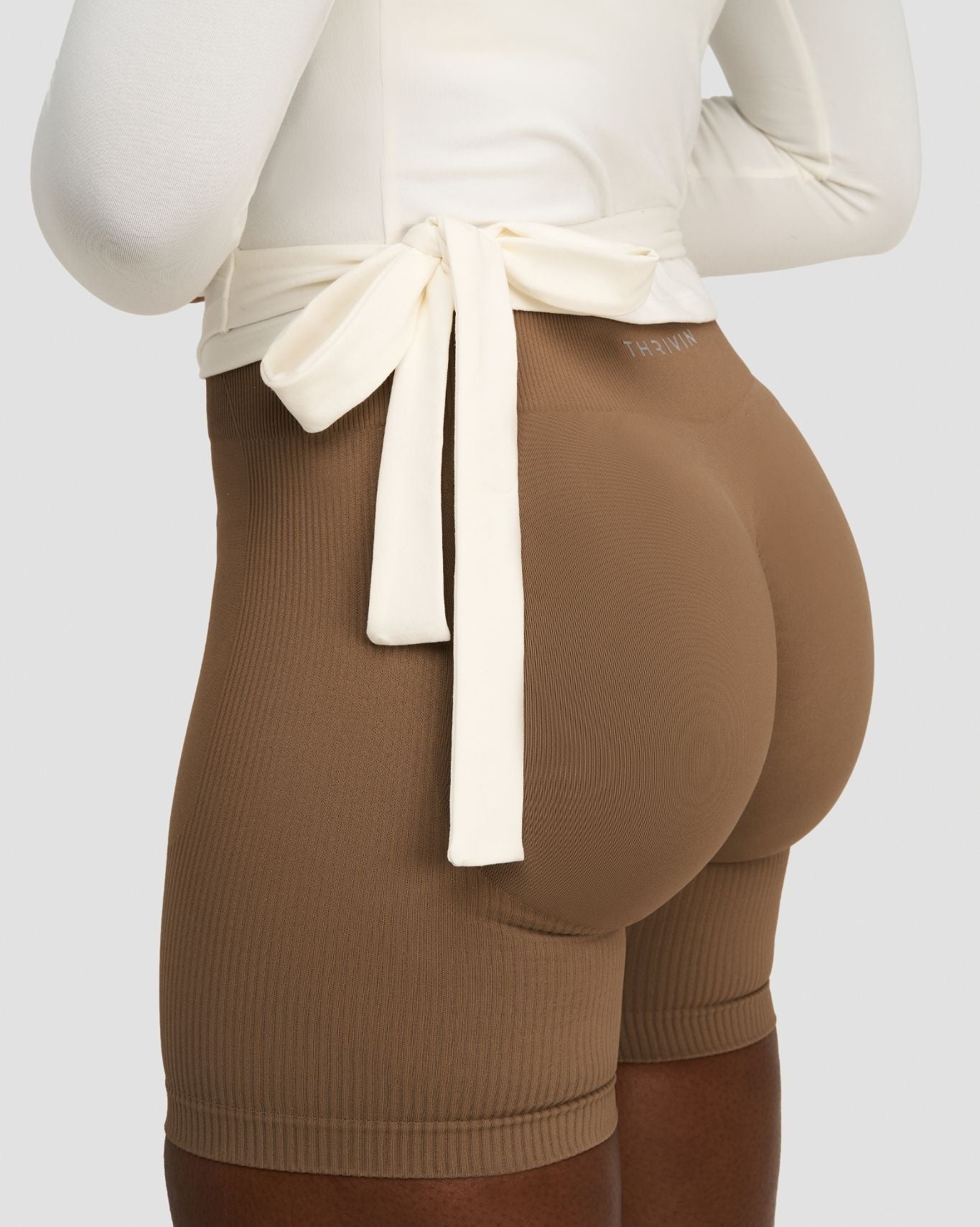 The Essential Collection Wrap Top | Cream