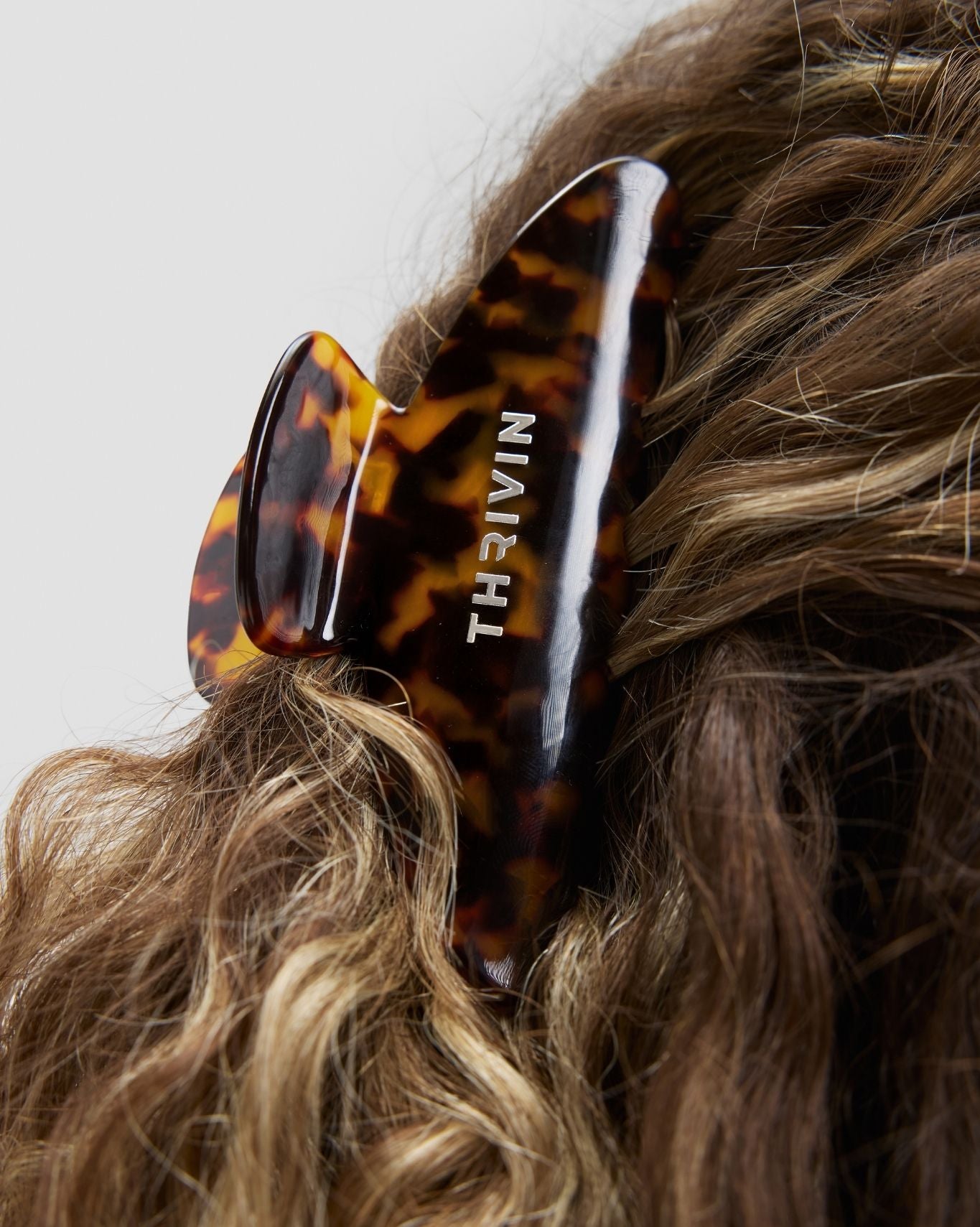 Claw Clip | Black & Tortoise Brown