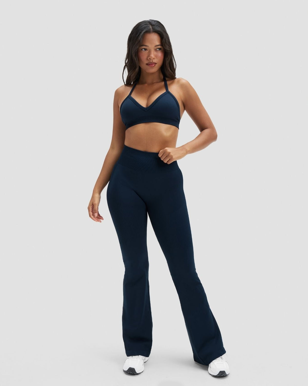 Elevate™ Sculpting High Waist Flare Leggings | Midnight Navy
