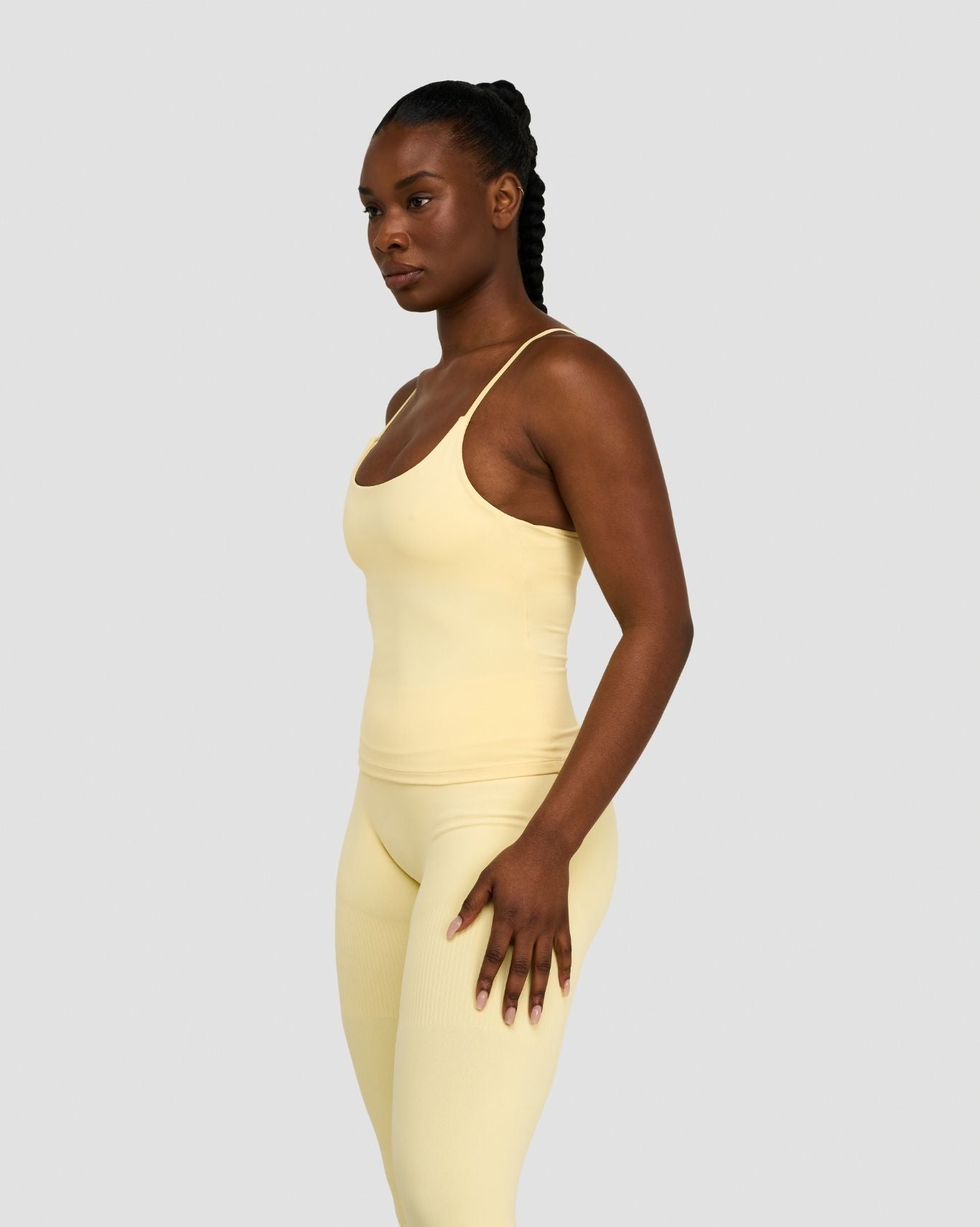 Elevate™ Sculpting Seamless Scoop Neck Cami | Golden Butter