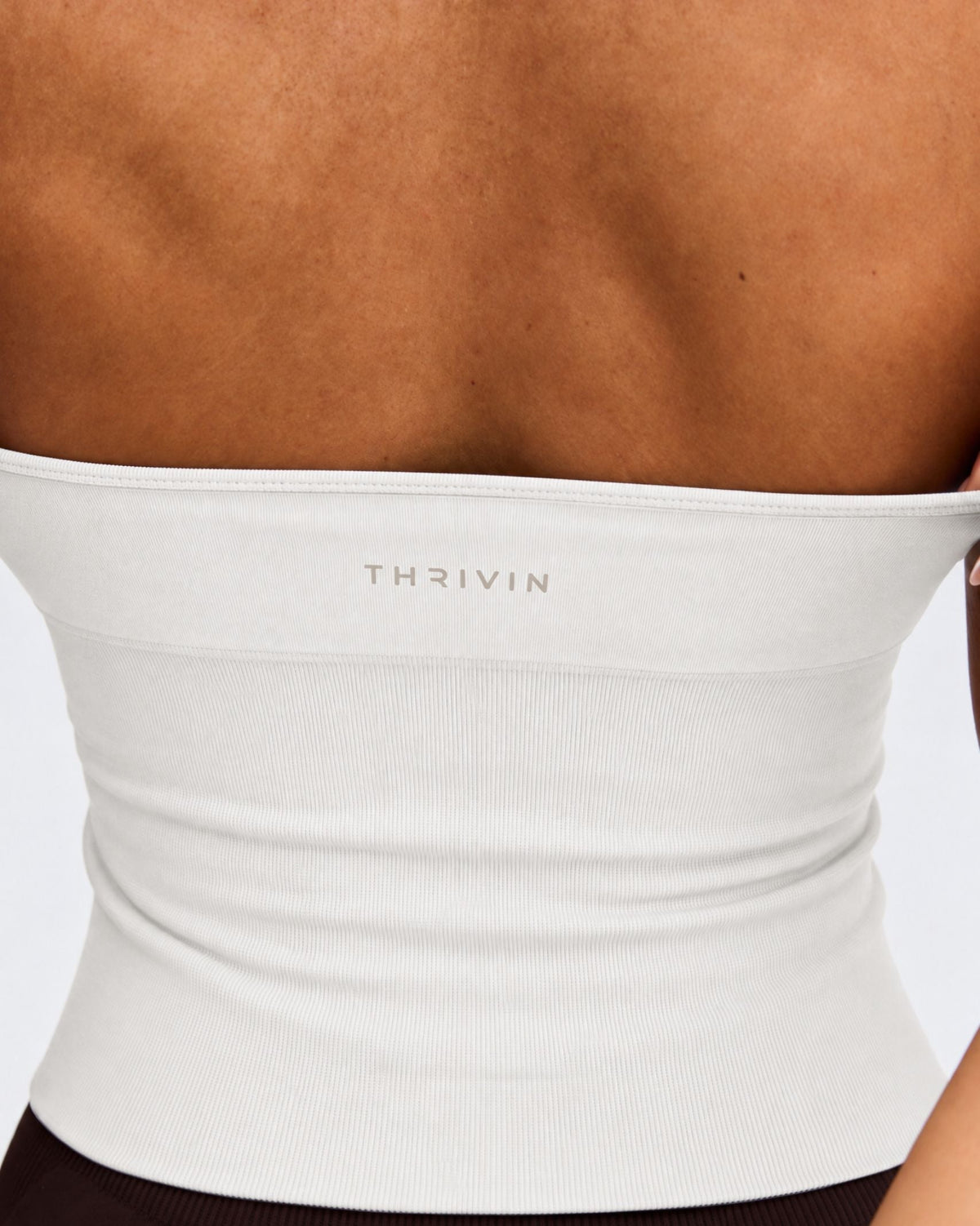 Elevate™ Sculpting Seamless Halterneck Top | White